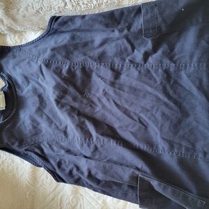 Navy Blue Sleeveless Top